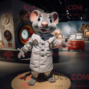 Silver Ratatouille mascot...