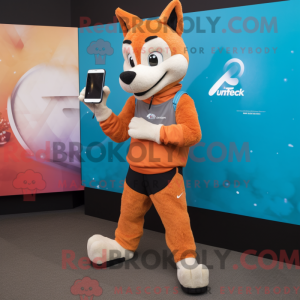 Dingo maskot kostume...