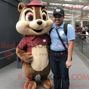 Brown Chipmunk mascot...
