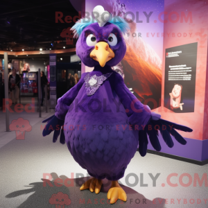 Purple Pheasant mascot...