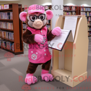 Maskotka Pink Monkey to...