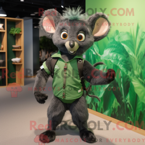 Forest Green Aye-Aye mascot...