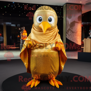 Gold Mandarin mascot...
