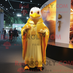 Gold Mandarin mascot...