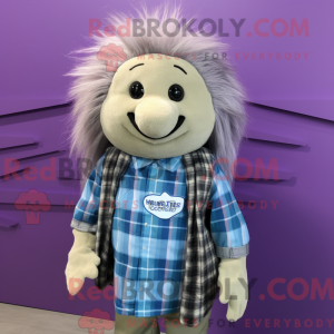 Lavender Porcupine mascot...