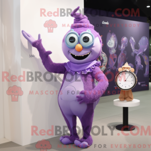 Lavendel heks maskot...