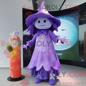 Lavender Witch mascot...