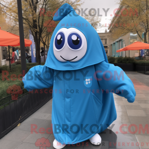 Blue Shakshuka mascot...