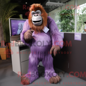 Lavendel Orang-Utan...