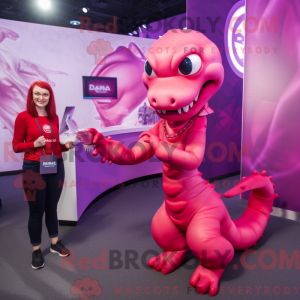 Magenta Hydra mascot...