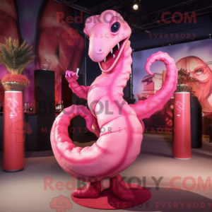 Maskottchenkostüm Rosa...