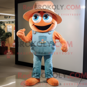 Peach Cyclops mascot...