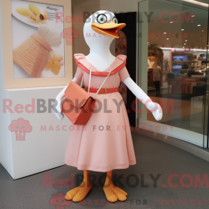 Maskottchenkostüm Peach...