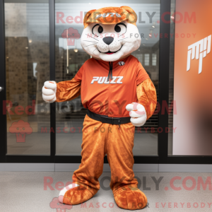 Rust Puma maskot drakt...
