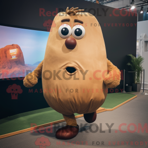 Brown Potato mascot costume...