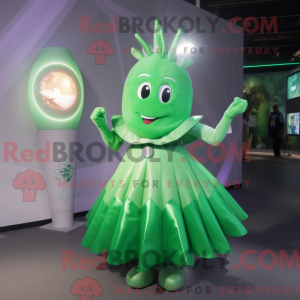 Green Ray mascottekostuum...