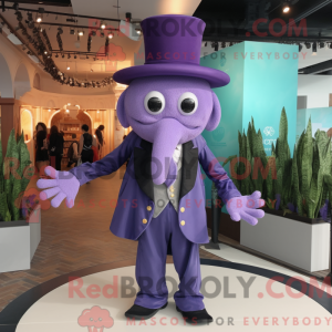 Lavender Octopus mascot...