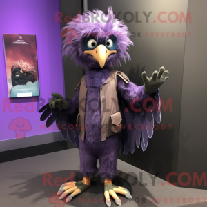 Lavendel Harpy maskot...