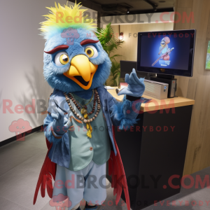 Macaw-maskotkostyme kledd...