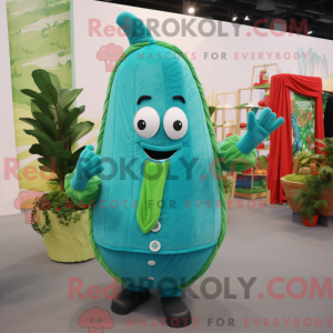 Turkis agurk maskot...