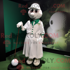 Golfball-Maskottchen-Kostüm...