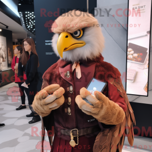 Eagle-mascottekostuum...