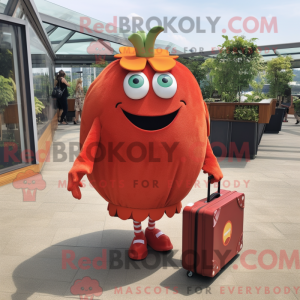 Rust Tomato mascot costume...