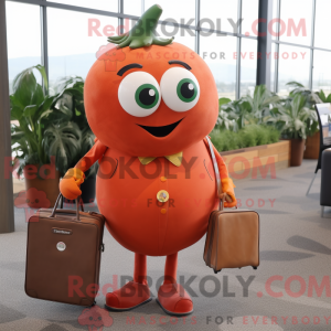 Rust Tomato mascot costume...