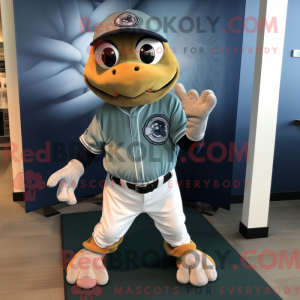 Navy Sea Turtle mascot...