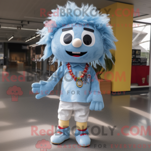 Disfraz de mascota Sky Blue...