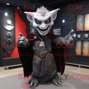 Disfraz de mascota vampiro...