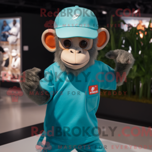 Turquoise Capuchin Monkey...