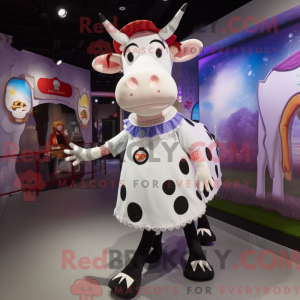 Cow mascot costume...