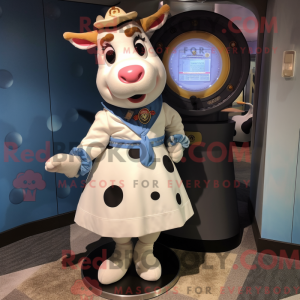 Cow mascot costume...