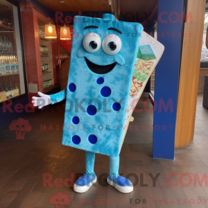 Postava maskota Blue Pizza...