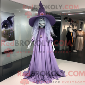 Lavender Witch S Hat mascot...