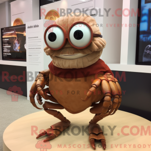 Brown Hermit Crab mascot...