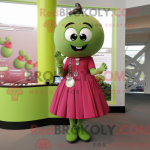 Postava maskota Olive...