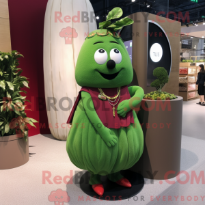 Olive Raspberry maskot...