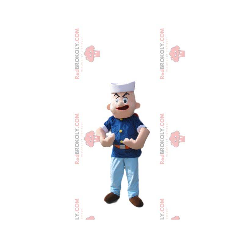 Popeye maskot. Popeye-kostyme