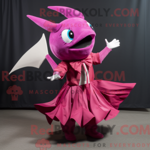 Postava maskota Magenta...