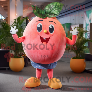 Pink Grapefrugt maskot...