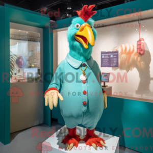 Costume mascotte de coq...