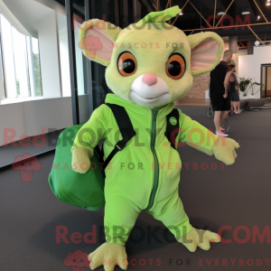 Lime Green Flying Squirrel...