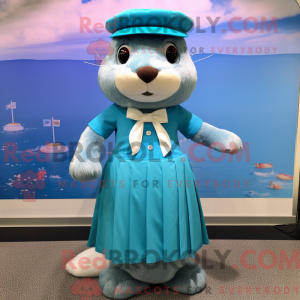 Sky Blue Otter...
