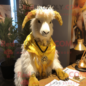 Złota maskotka Angora Goat...