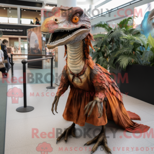 Rust Dimorphodon maskot...