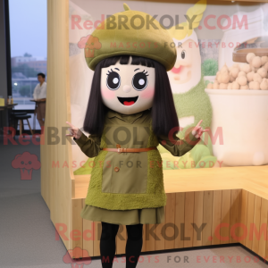Maskottchenkostüm Olive...