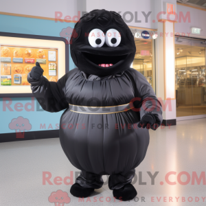 Maskotdraktfigura Black...