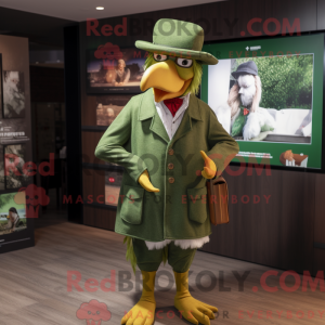 Costume mascotte de coq...
